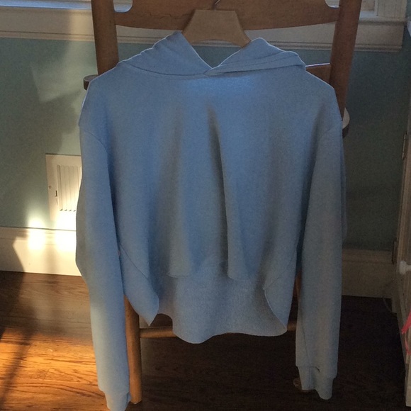 Brandy Melville Sweaters - Brandy Melville light blue hoddie